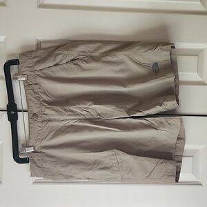 Mens North Face Khaki Shorts Size 34